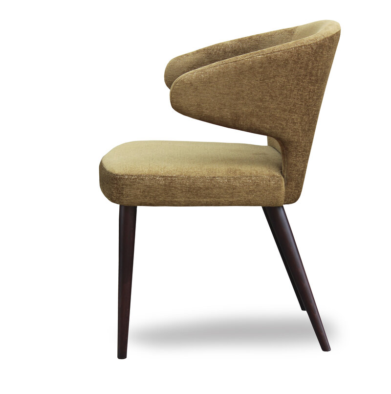 Busetto S023 Poltroncina con braccioli dal design moderno in massello di faggio o frassino 3