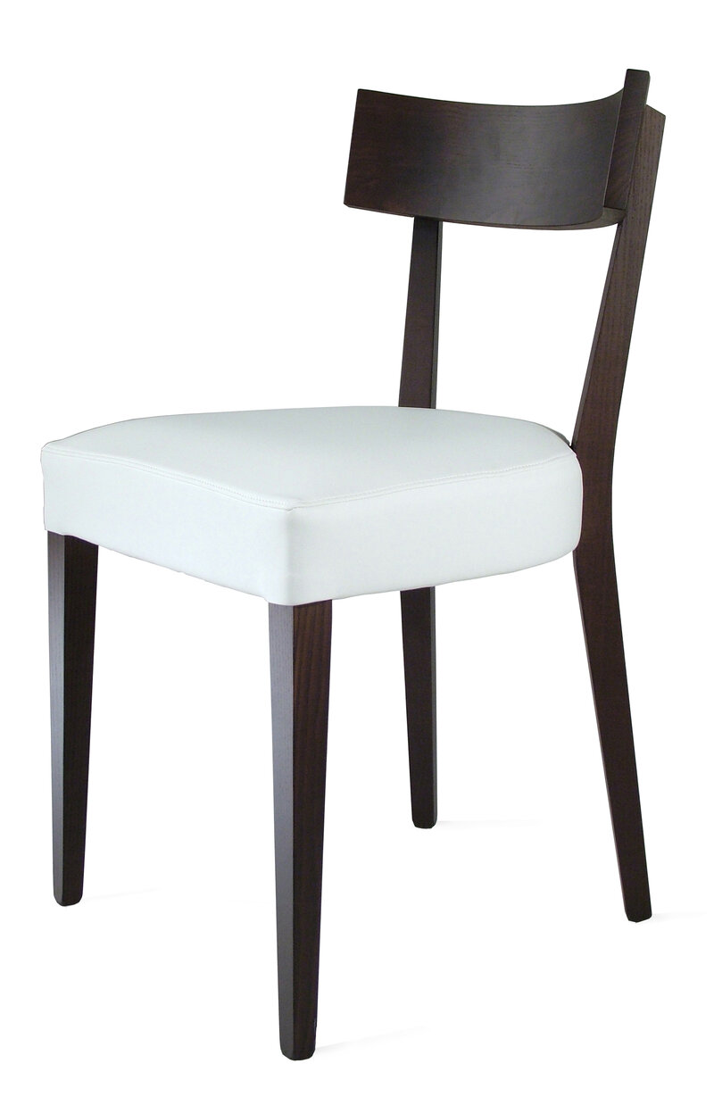 Busetto S087 Sedia dal design contemporaneo in massello di faggio o frassino 1