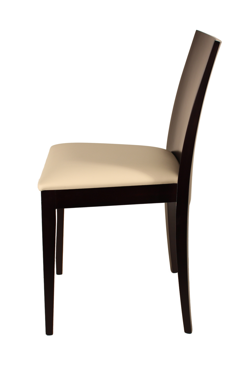 Busetto S114IMQ Sedia dallo stile contemporaneo in massello di faggio, schienale tamburato impiallacciato faggio 2