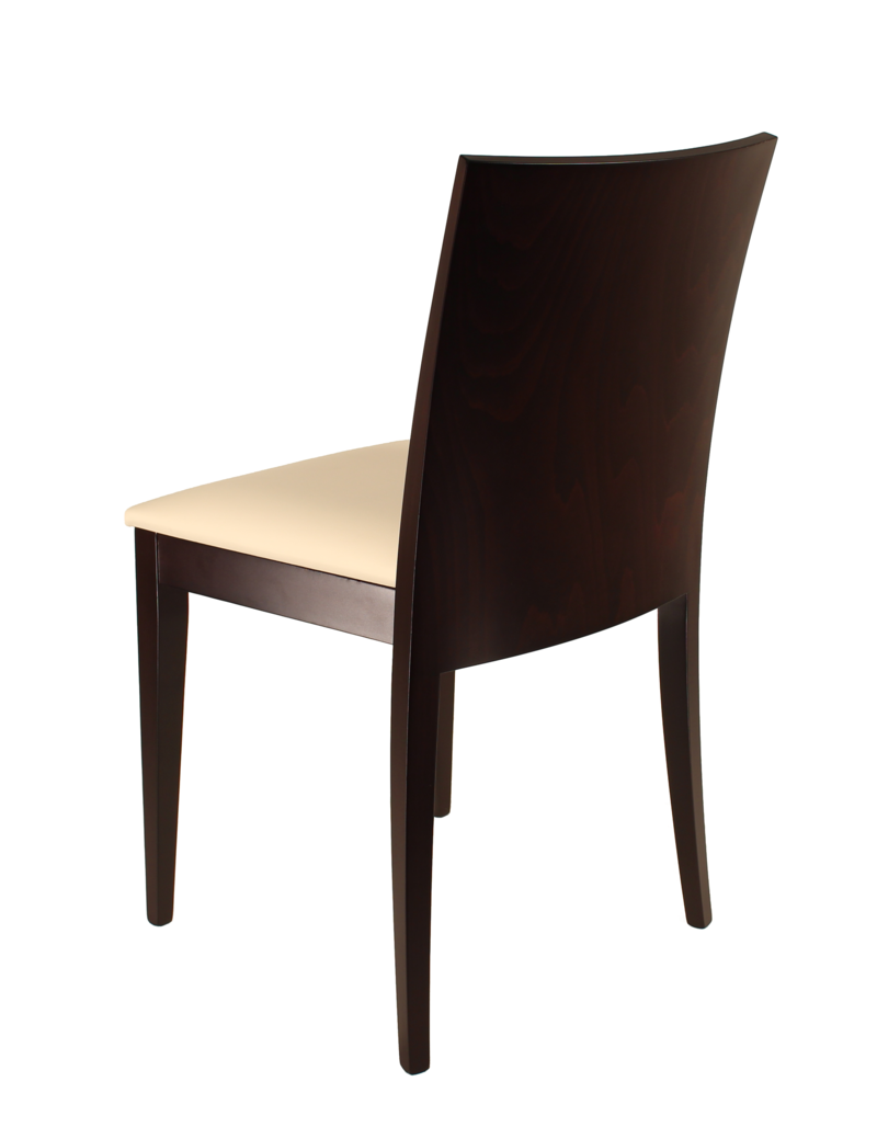 Busetto S114IMQ Sedia dallo stile contemporaneo in massello di faggio, schienale tamburato impiallacciato faggio 3